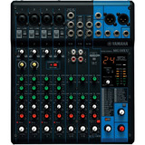 Mesa De Som Yamaha Mg10xu Usb 10 Canais Mixer Com Efeitos