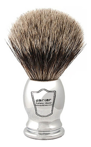 Pincel De Barbear Parker Texugo Puro Chpb Com Suporte Badger