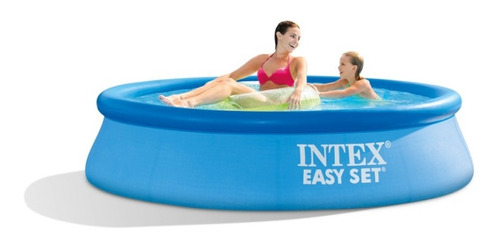 Piscina Inflable Redonda Intex Easy Set 28106 De 2.44m X 61c