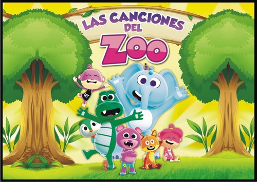 Banners Infantiles,canciones Del Zoo,gigantografias