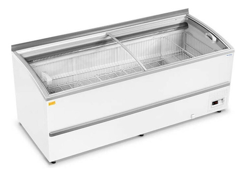 Expositor Ilha Skin Condenser 1900 Branco Inverter Refrimate