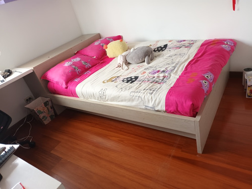 Cama Semidoble Con Cajon De Linos