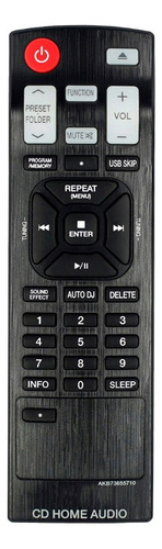 Control Remoto Para Reproductor De Audio Doméstico LG Akb736