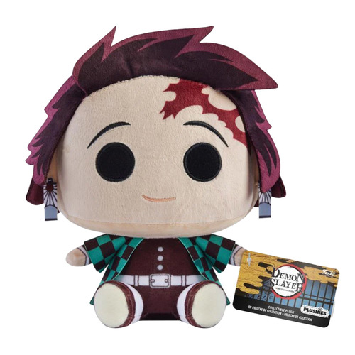 Peluche Plushie Tanjiro Kamado - Demon Slayer - Funko Color Verde Oscuro