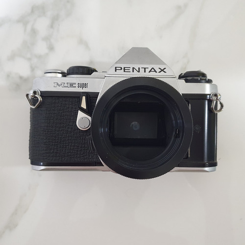 Câmera Pentax Me Super + Lentes, Filtros, Flash E Acessórios