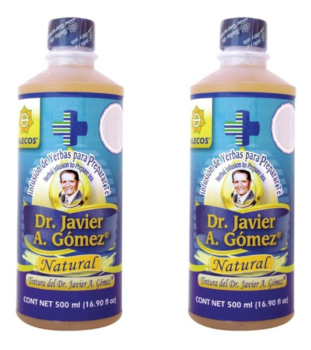 Tintura Alecos Dr Javier A Gómez 1 L ( 2 De 500 Ml)