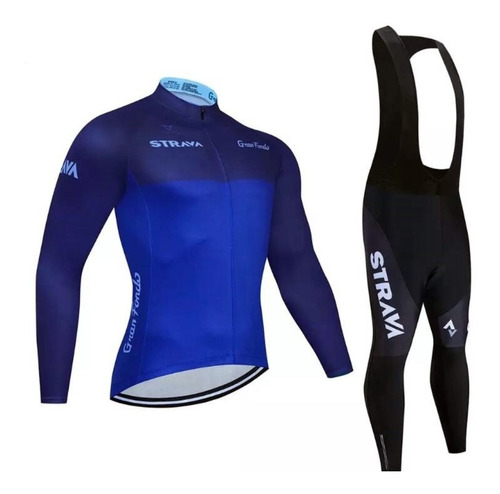 Conjunto Ciclismo Profissional Original Camisa Calça Bretele