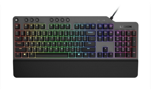 Teclado Mecânico Gamer Lenovo Legion K500 Rgb