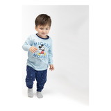 Pijama Niño Mickey Happy Walk Azul Disney