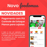 Novo Foodomaa - Pix Qrcode - Controle De Estoque