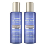 2x Eye Makeup Remover Oil Free Neutrogena 112ml Removedor 