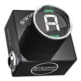 Pedal Afinador Pedalboard Swiff Audio C10 Nano Pedal Tuner Cor Preto
