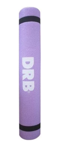 Colchoneta Mat 4mm Yoga Enrollable Pilates Manta Pvc Safit