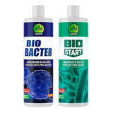 Kit Ciclagem Aquário Powerfert Bio Bacter E Bio Start *100ml