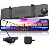 Espejo Retrovisor Fhd 1080p 11 PuLG Pantalla Táctil Gps