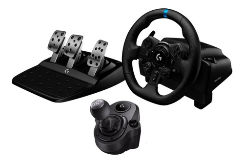 Volante Logitech G923 Trueforce Pedalera Ps4 Ps5 + Palanca