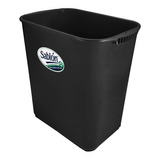 Bote De Basura Sablón Jumbo 26l Negro Sin Asas