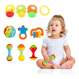 Juguete Sonajeros Para Bebés Estimulación Temprana 10pcs