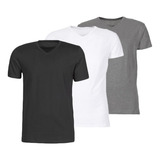 Pack X3 Remera Manga Corta Hombre Lisa Algodón Envió Gratis