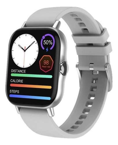Smartwatch Goufit Watch 2021 1.78  Caja 44mm  Gris, Malla  Gris