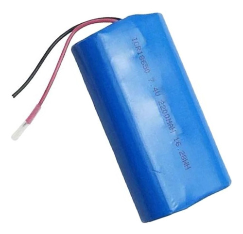 Bateria Lithium-ion 7,4v 2200mah Recarregavel Células 18650