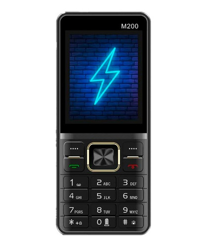 Teléfono Senior M200 Dual Sim Con Linterna - Ideal Para Adu