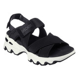 Sandalias Lifestyle Skechers Big Lug - Negro-blanco