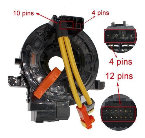 Cable Espiral Cinta Airbag Toyota Camry Rav4 Linea Nueva Foto 2