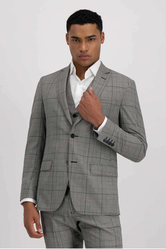 Traje Trío Gris Roberts Red Slim Fit 38-r