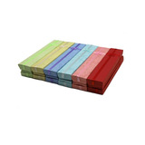 Set 12 Cajas Regalo 4x21 Cms Para Pulseras Colores Pasteles