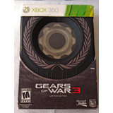 Gears Of War 3 Limited Edition Edición Limitada Xbox 360