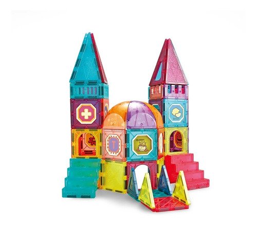  Bloques Imanes Magneticos Diy Castillo 94  Piezas Juego