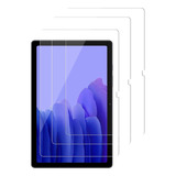 Vidrio Templado Para Samsung Galaxy Tab A7 10.4  2020 Pack 3