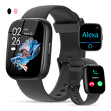 1.85'' Alexa Reloj Inteligente Smartwatch Bluetooth Llamadas