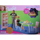 Set De Comedor Barbie Con Luces (1999)