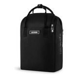 Mochila Para Notebook Y Mate Impermeable Con Division Negra