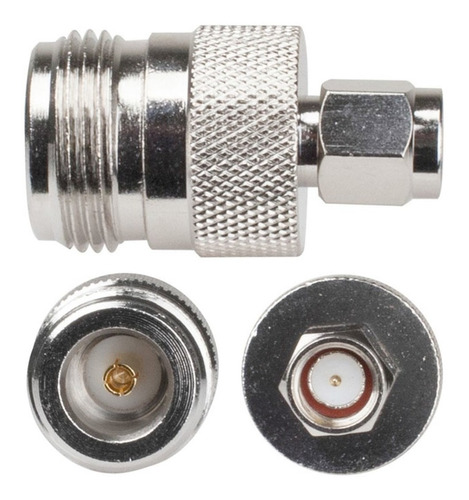 Adaptador / Conector N Hembra A Sma Macho (bajo Ruido) Iu