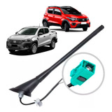 Antena Teto Fiat Strada Cs/cd Fiat Mobi 2021/2022 Completa