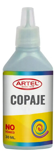 Copaje Artel Para Pintura De Tela Frasco 30ml Color Transparente