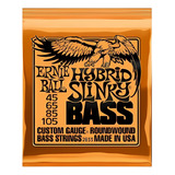 Encordado Ernie Ball 2833 45-105 Bajo 4 Cuerdas - Env Gratis