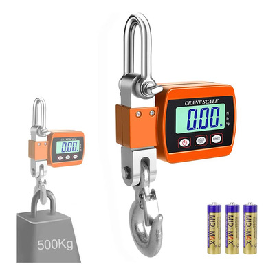 Bascula Crane Industrial Digital Colgante Con Led 500kg | Envío gratis