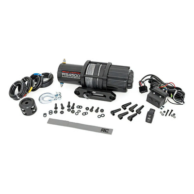 Winch Rough Country 4500 Lb Sintetico Atv Rzr Canam Cuatrimo | Envío gratis