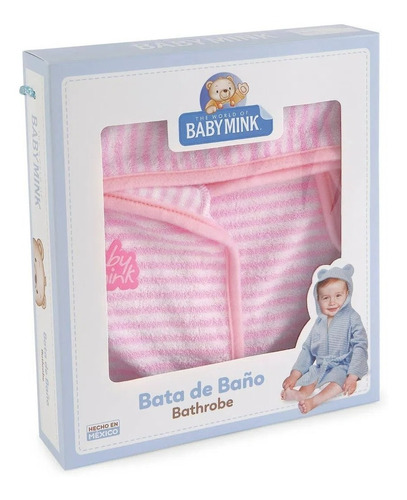 Baby Mink Bata De Baño Para Bebé