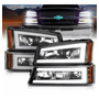 Faros Delanteros Led Chevrolet Silverado Cheyenne 2004-2007 Chevrolet Cheyenne