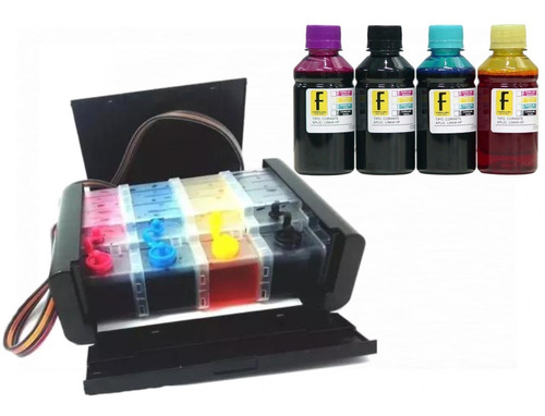 Kit Bulk Ink Elegance Luxo 2546 2136 2135 3776 2676 + Tintas