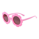 Lentes Niñas Gafas Sol Flor Regalo Infantil Mayoreo Color Rosa