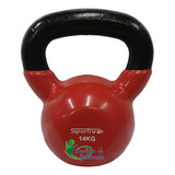 Pesa Rusa Mancuerna Kettlebell 14 Kg  Sportiva Encauchada