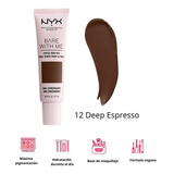 Base De Maquillaje Líquida Nyx Professional Makeup Bare With Me Tinted Skin Veil Base De Maquillaje Nyx Professional Makeup Bare With Me Tono Deep Espresso - 27ml 27g