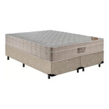 Cama Box Queen E Colchão De Molas Ensacadas Ortobom Airtech