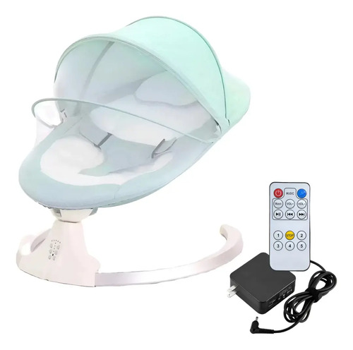 Mecedora De Bebés Eléctrica Con Mosquitero Y Música